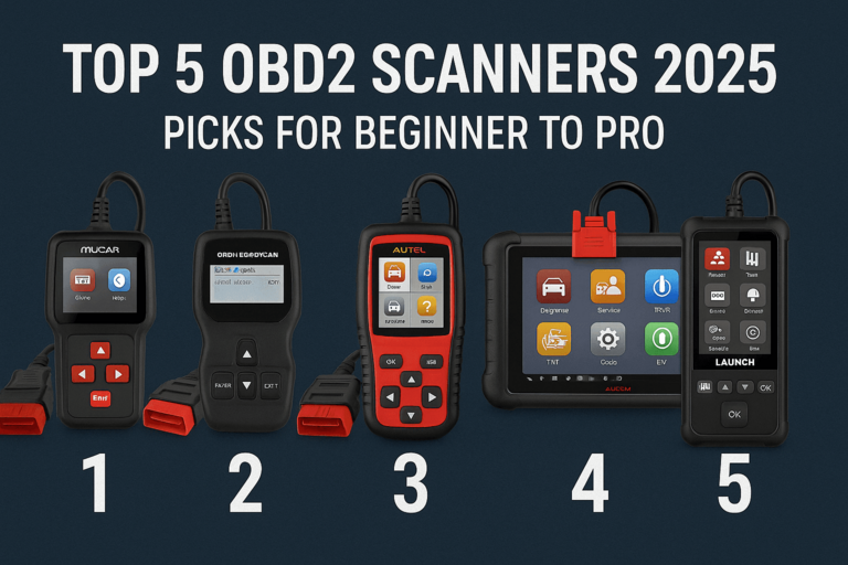 Top 5 OBD2 Scanners 2025: Picks for Beginner to Pro img