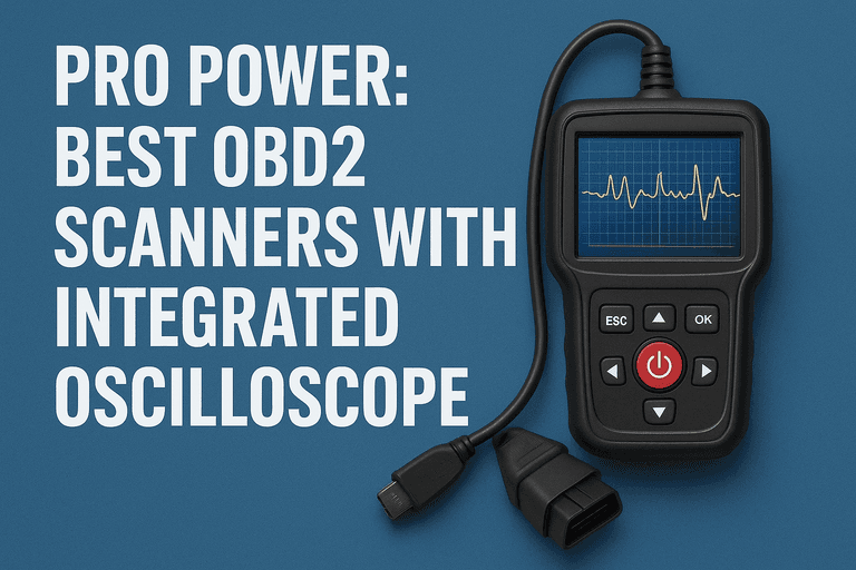 Pro Power: Best OBD2 Scanners with Integrated Oscilloscope
